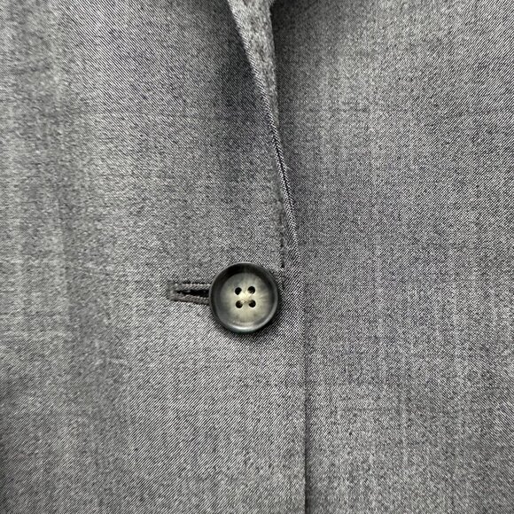 Banana Republic Gray Blazer Suit Jacket Size 12 - Picture 7 of 14